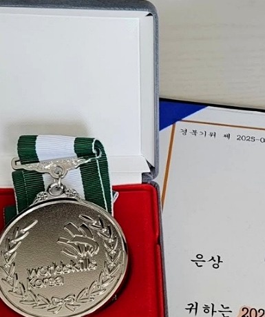 WorldSkills Korea medal